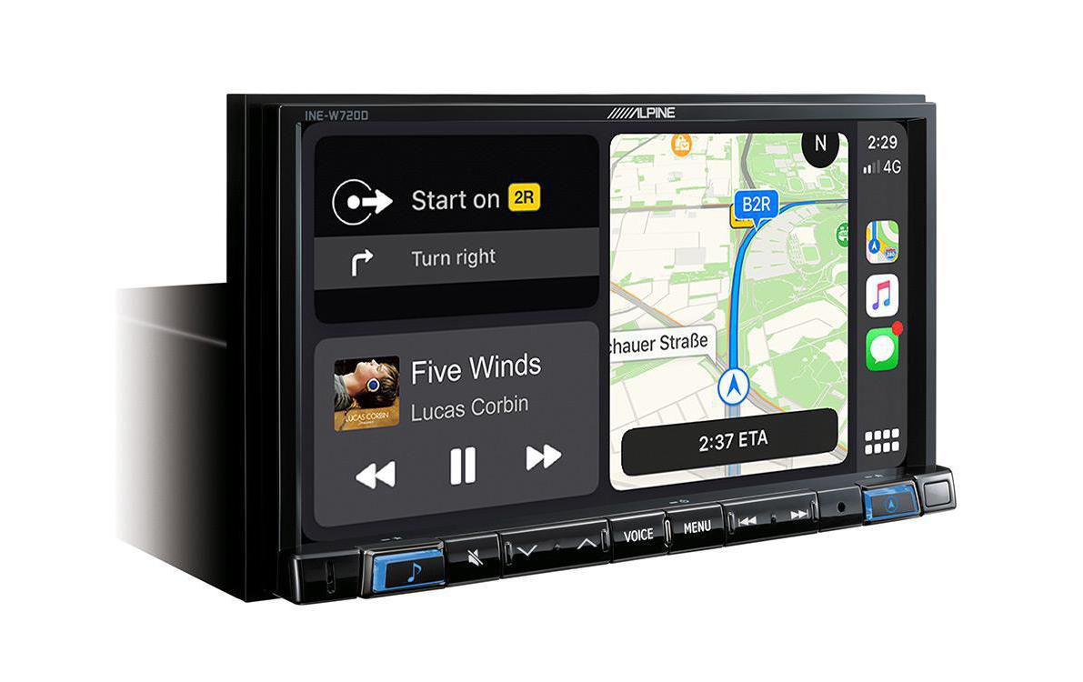 Autoradio INE-W720D 2 DIN<br>Autoradio mit DAB/DAB+-Tuner