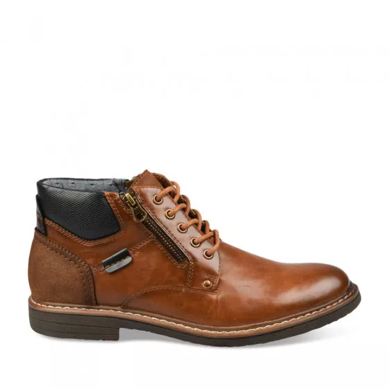 Bottines MARRON DENIM SIDE