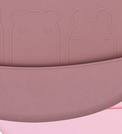 We Might Be Tiny Hagesm?k - 2-pak - Silikone - Powder Pink/Dusty