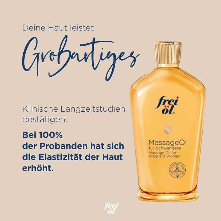 Frei Öl Massageöl für Schwangere, 125 ml