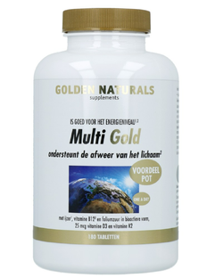Golden Naturals Multi Gold Tabletten 180TB