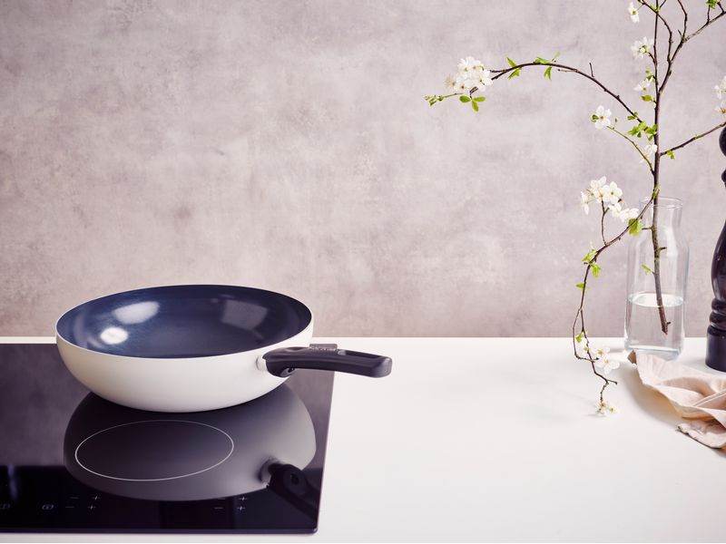 Brabantia Wok Indu  28 cm Wokpfanne mit Antihaftbeschichtung
