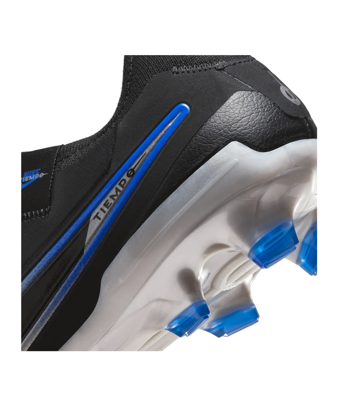 Nike Tiempo Legend X Pro FG Shadow Schwarz Silber Blau F040