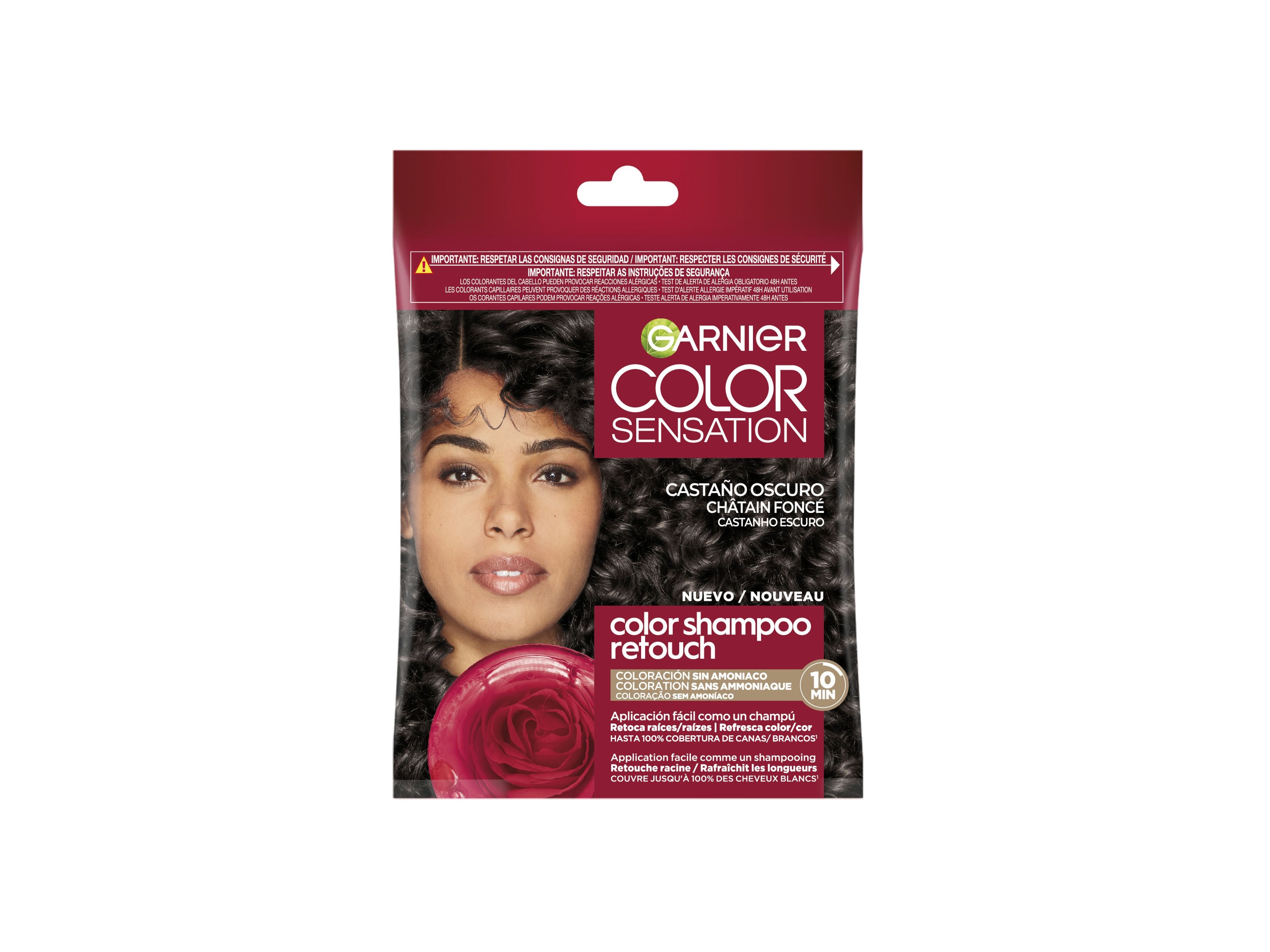 COLORAÇÃO COLOR SENSATION CHAMPÔ RETOUCH 3.0 CASTANHO ESCURO