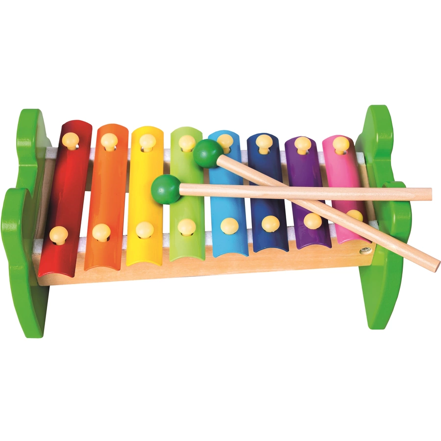 Bino Holz-Metall Xylophon, Frosch