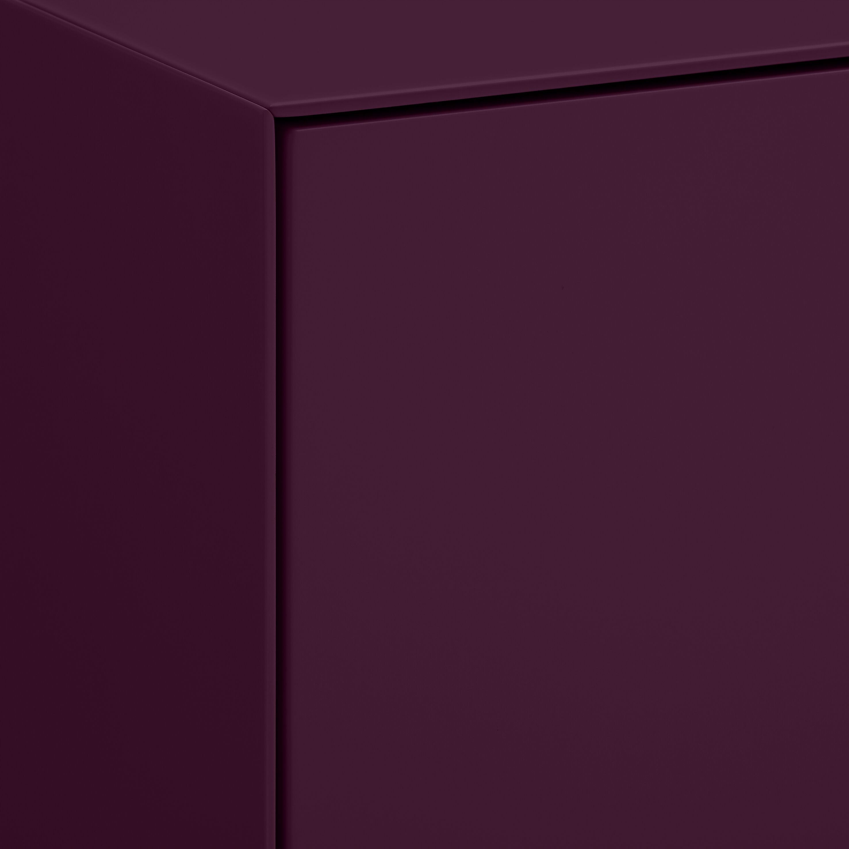 LUX Lowboard - Aubergine / B: 180.0 cm x T: 46.0 cm x H: 68.0 cm