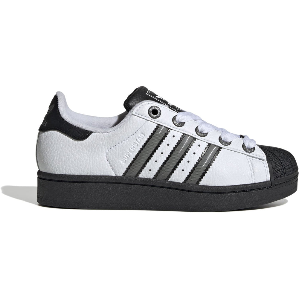 Køb adidas Originals Ftwr White/Matte Silver/Core Black Superstar Ii J Sneakers