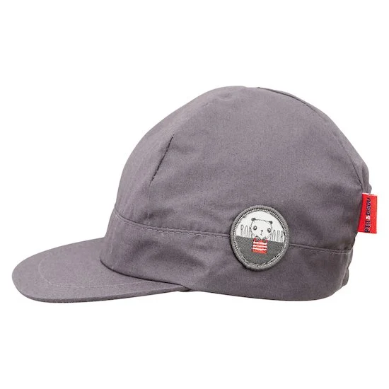 Panda & Coccinelle Casquette   Gris        de               P'tit bisou