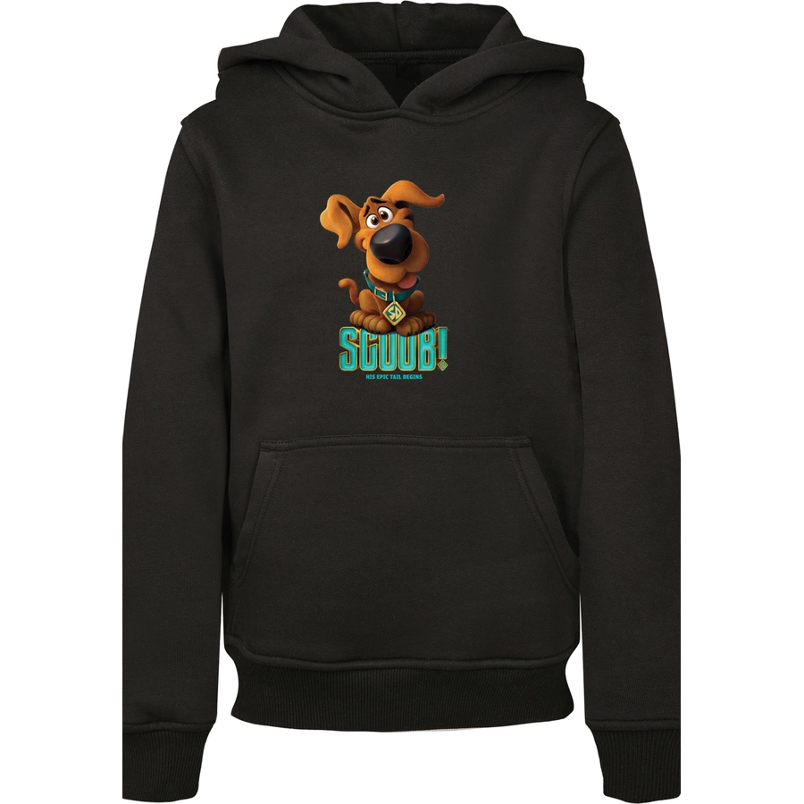 F4NT4STIC Hoodie Scooby Doo Puppy Scooby schwarz