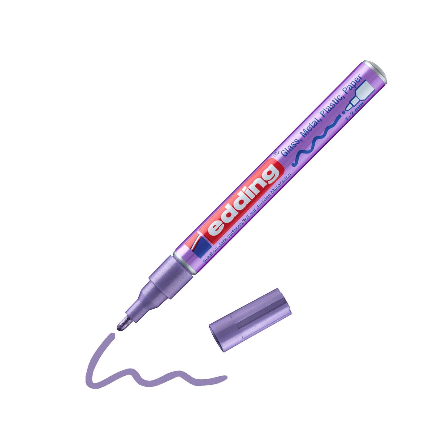 Edding Glanzlack-Marker 751 violett metallic