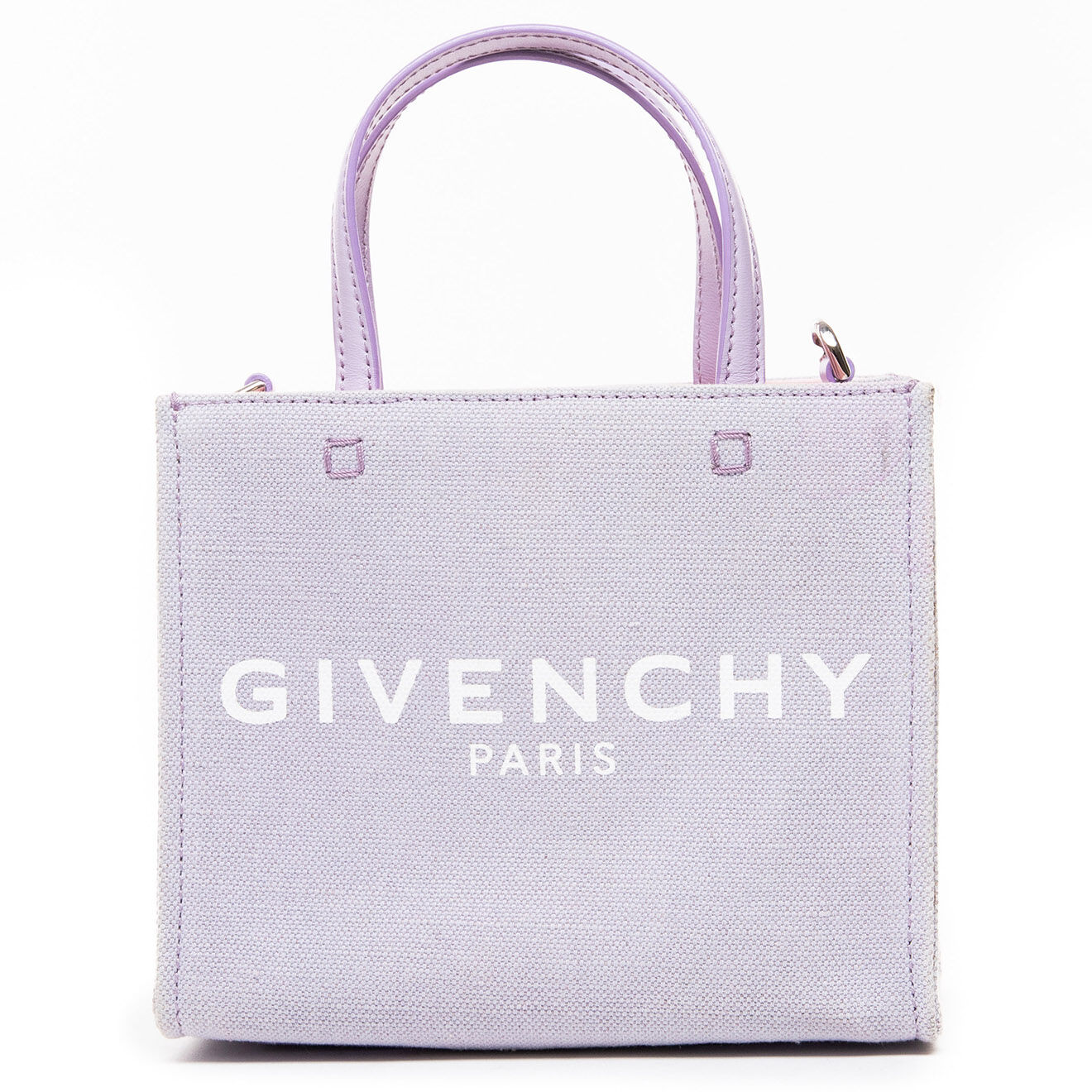 Givenchy Sac bandoulière en Toile violet Etat: Très bon état - Longueur 19 cm