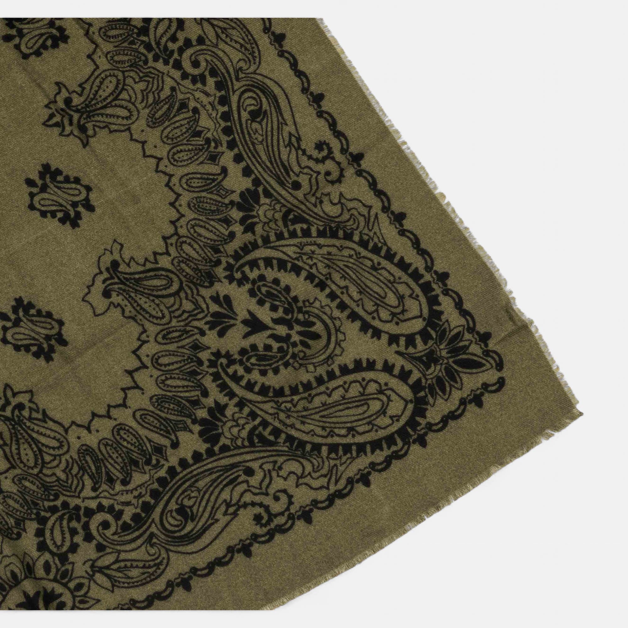 Foulard kaki