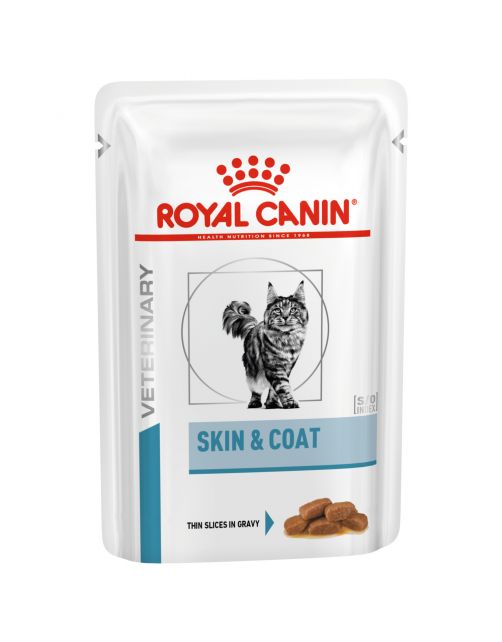 Royal Canin Veterinary Diet Skin & Coat Wet - Kattenvoer - 85 g