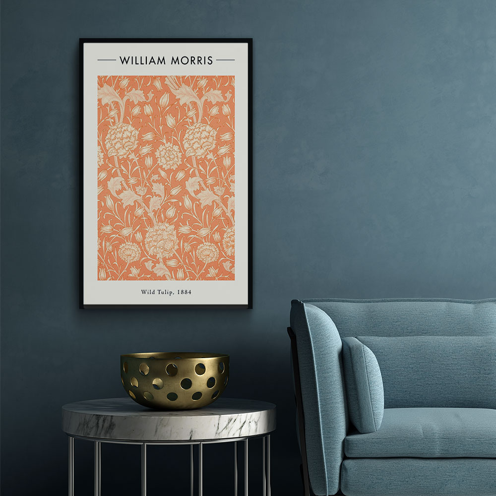 Walljar - plexiglas schilderij - william morris - wild tulip Plexiglas schilderij - 70 x 100 cm