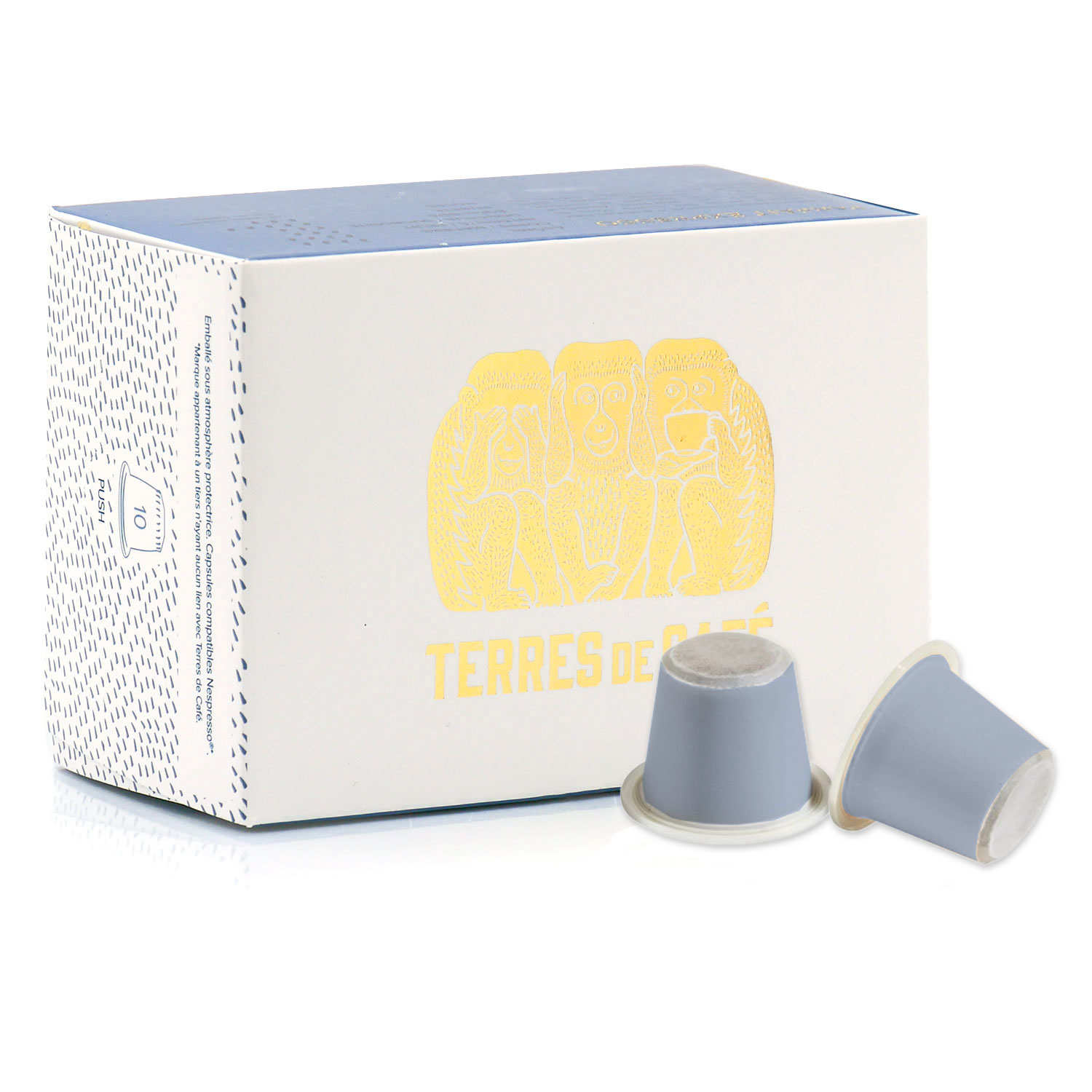 Café bio Organic Expresso - capsules compatibles Nespresso® home-compostables