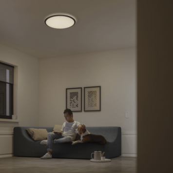 Philips plafonnière Canaval SceneSwitch met geïntegreerd LED