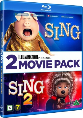 Syng 1-2 Filmene / Sing 1-2 - Blu-Ray