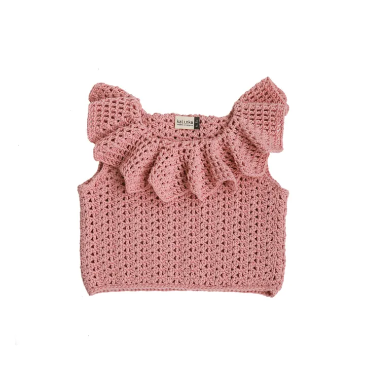 Kalinka Top Milano Fait Main | Rose