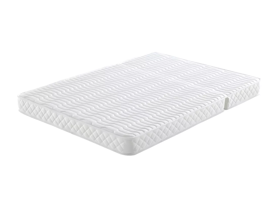 Matelas 140x190 cm Ferme pour Tous Bz x 15 cm + Oreiller Visco - Ressorts ensaches + memoire de Forme - Dim Assise 60 cm