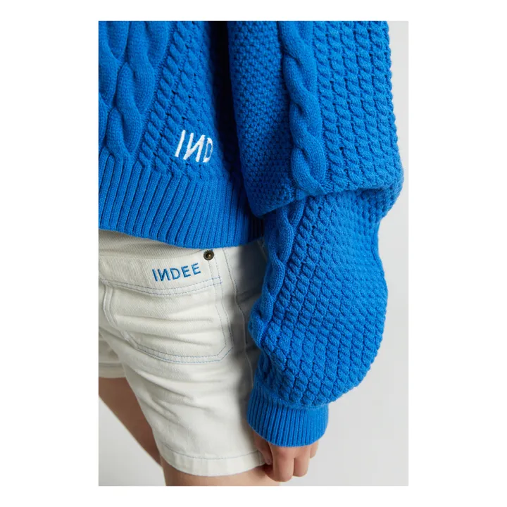 Indee Cardigan Court Polina | Bleu marine