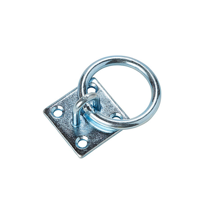 Platine de fixation avec anneau
