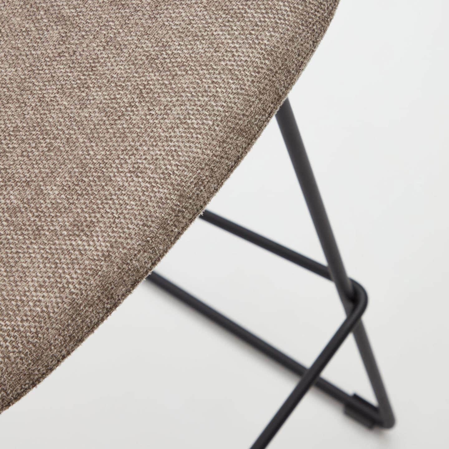 Kave Home Barhocker ZIGGY 2er Set braun