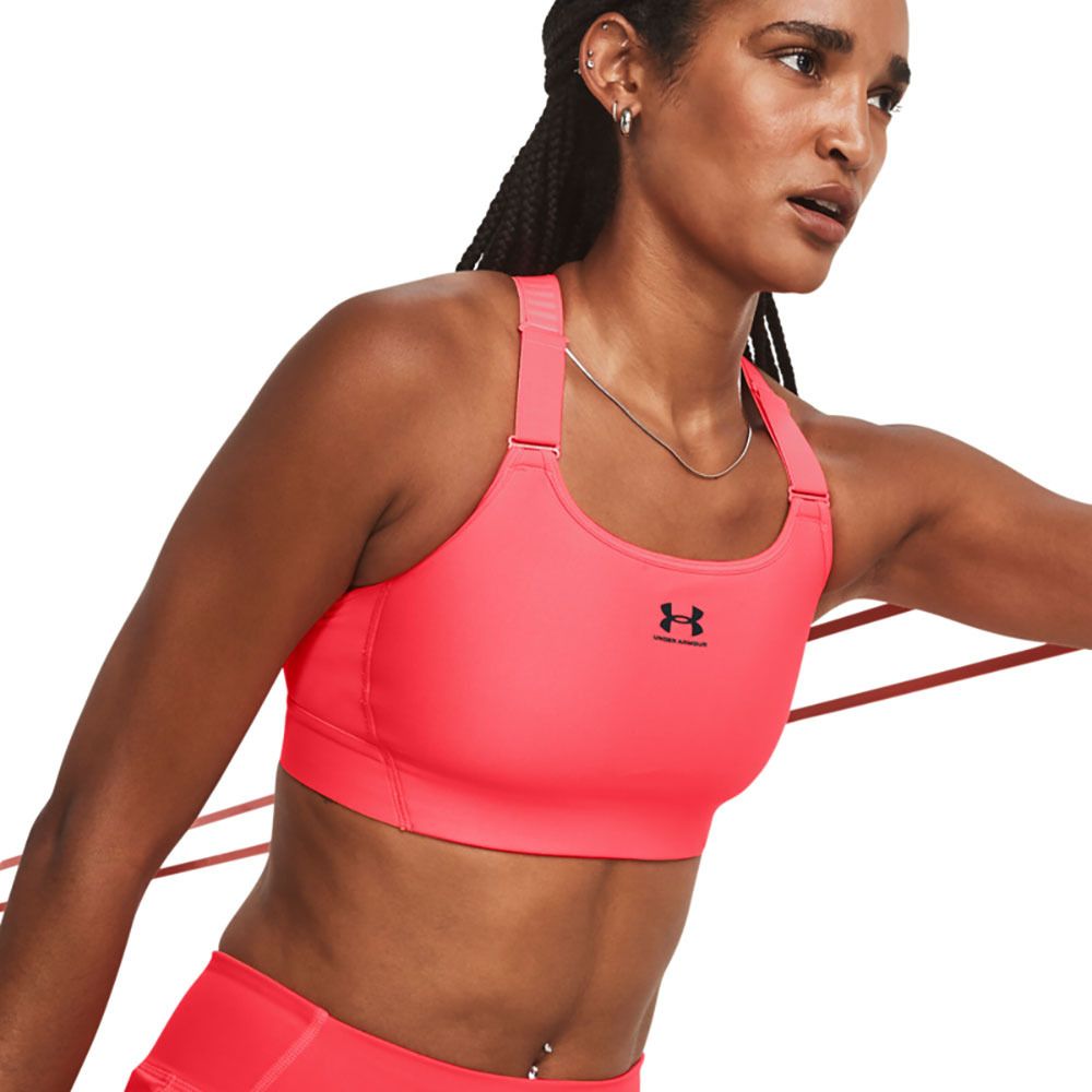 Under Armour HEATGEAR® HIGH - Brassière Femme rouge