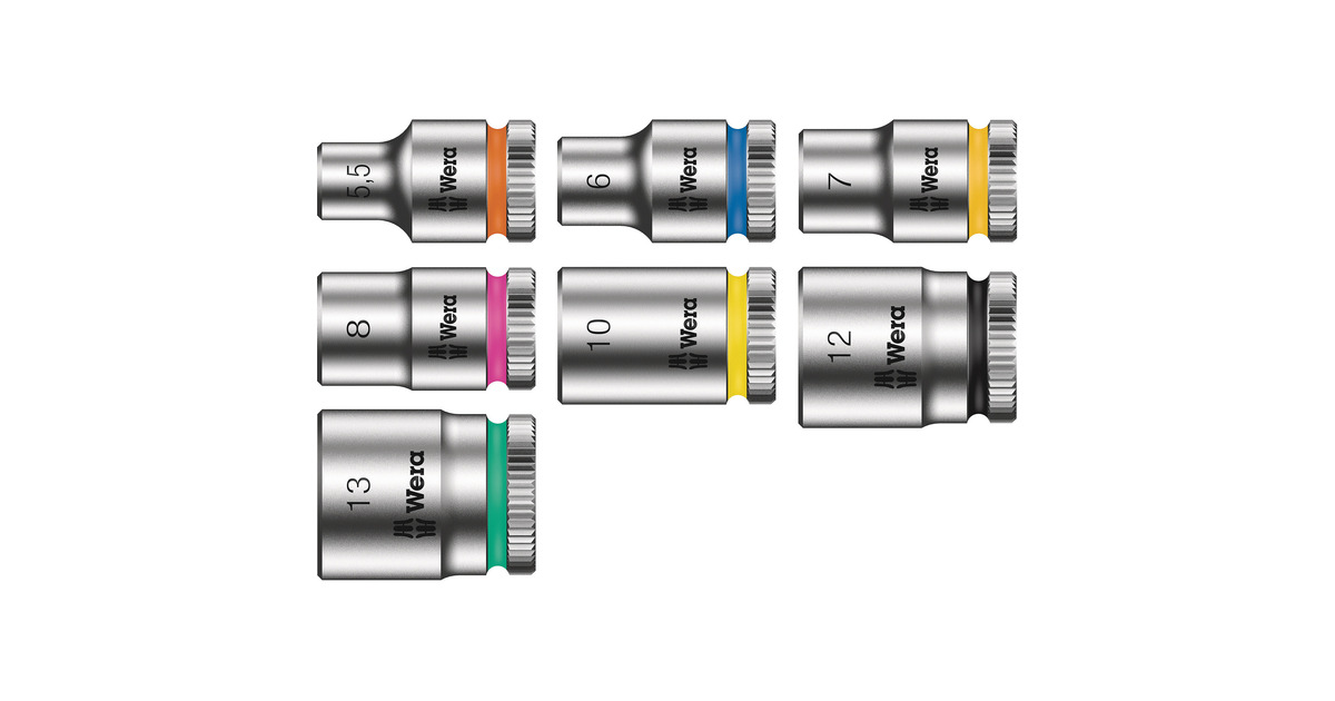 WeraTool-Check Combi 1, 40‑delig bitset  (Zwart/groen)