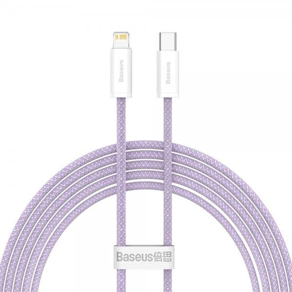 Baseus Kabel Dynamic Series USB-C till Lightning 2 m Lilla