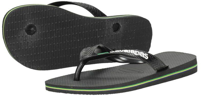 Havaianas Brasil Logo zwart
