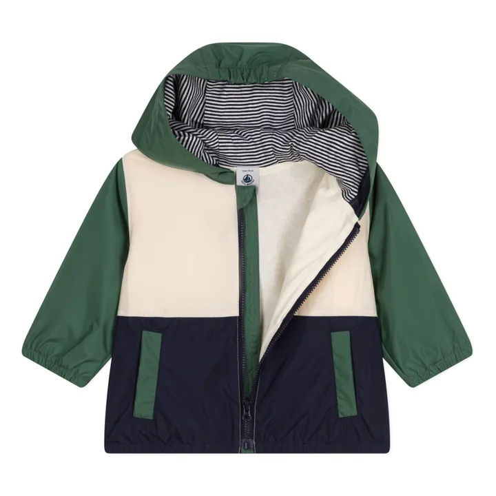 Petit Bateau Coupe-vent Melchior Colorbloc | Vert