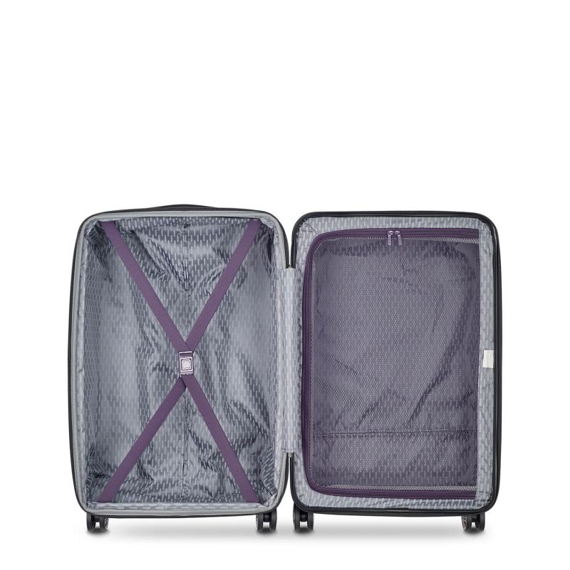 Valise rigide Air Armour Extensible 68 cm Violet foncé