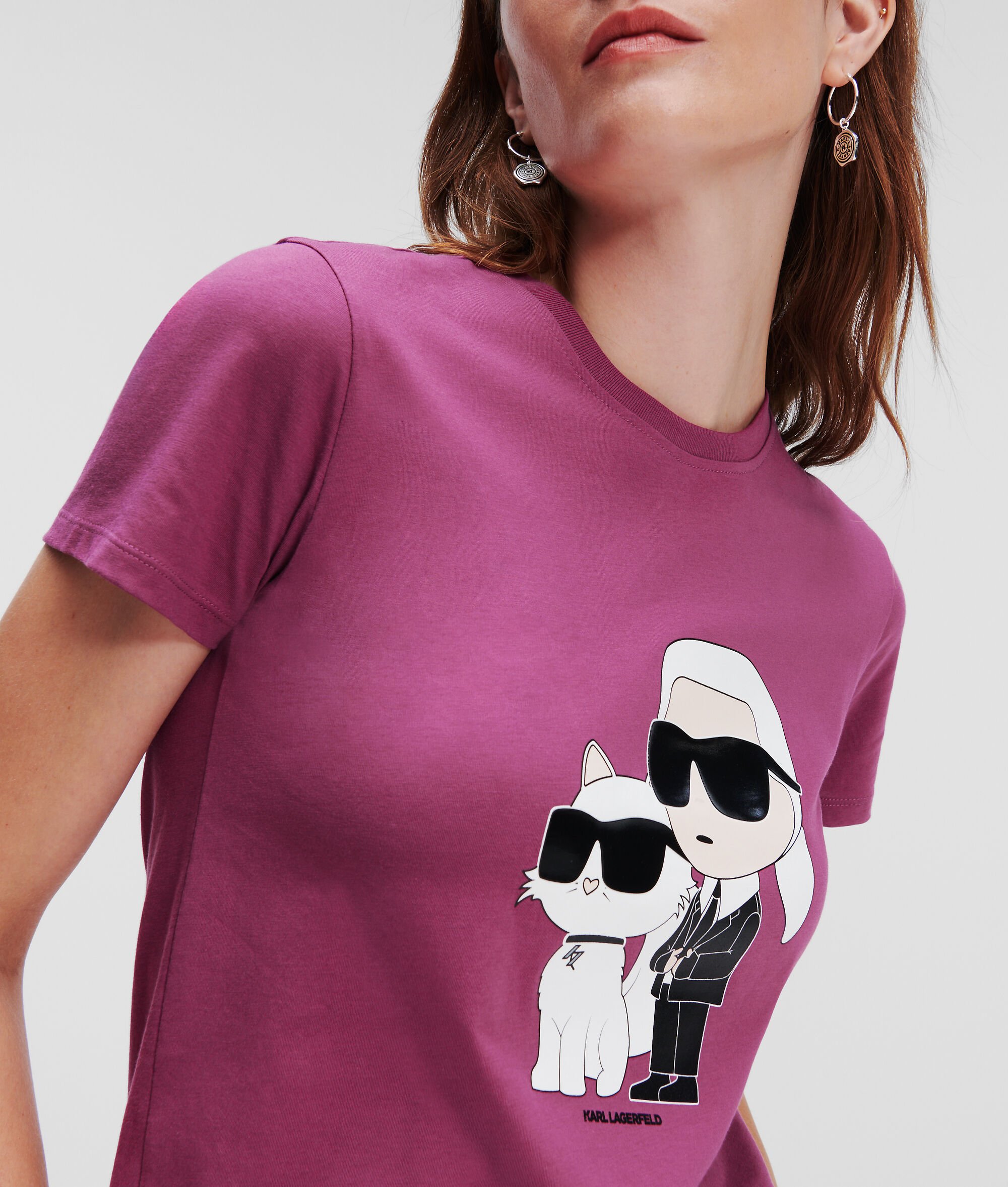 T-SHIRT KARL IKONIK KARL ET CHOUPETTE