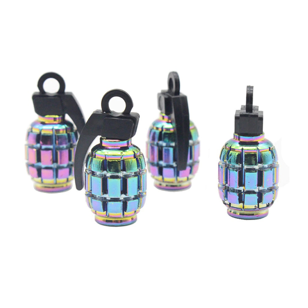 Lot de 2 Bouchons de Valve Grenade