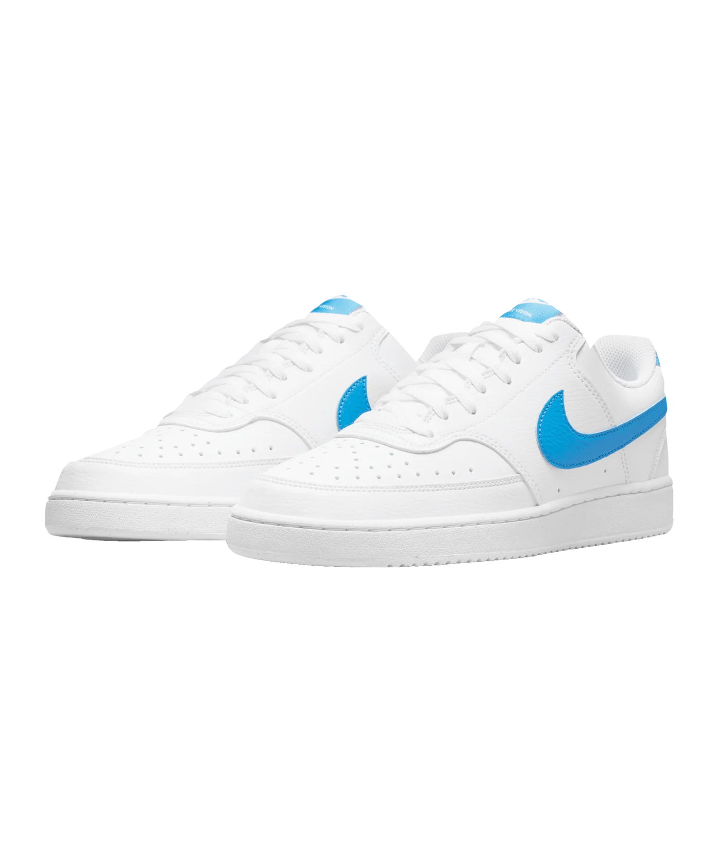 Nike Court Vision Low Weiss Blau F105