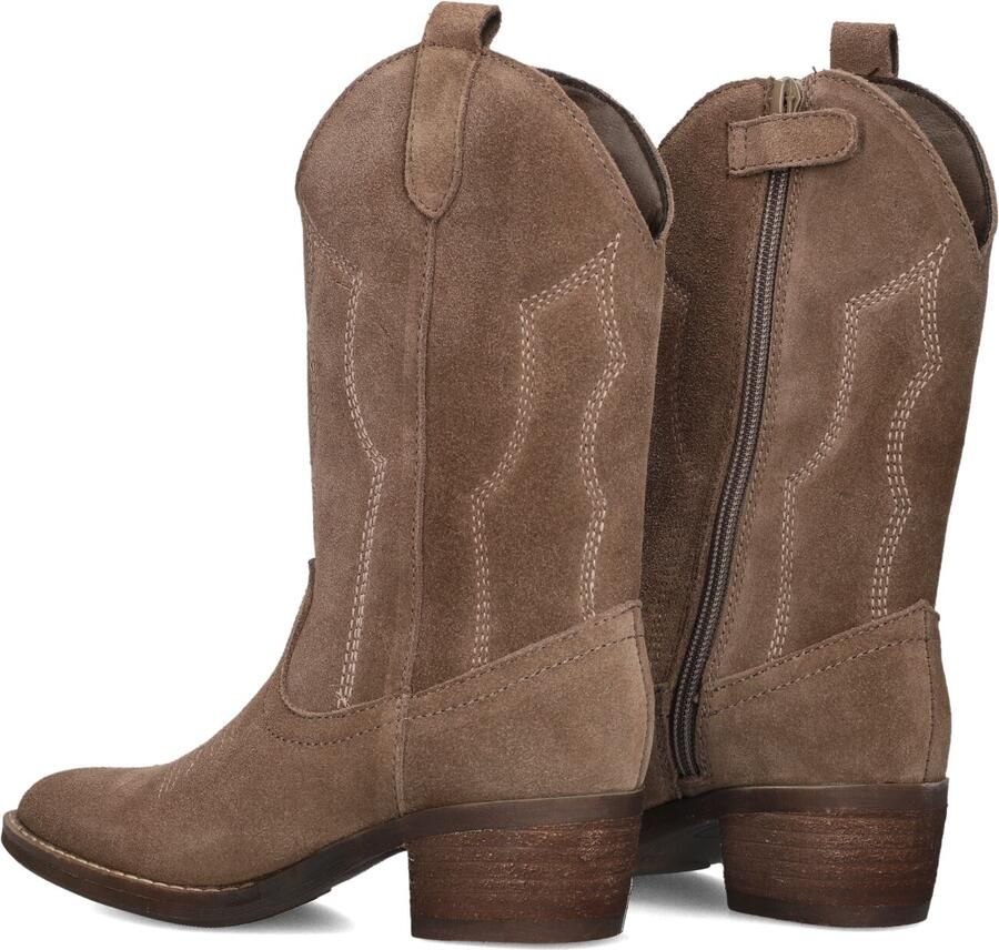 Omoda Sabrina Laarzen Suède Meisjes Taupe