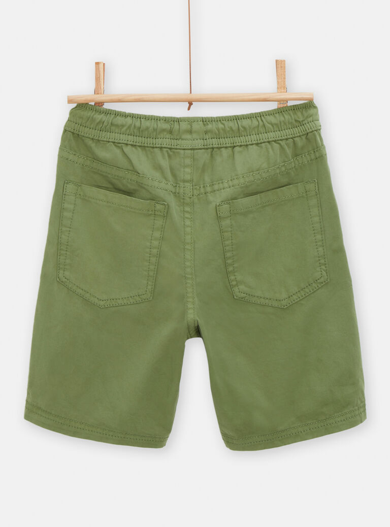 Bermuda kaki pour garçon
