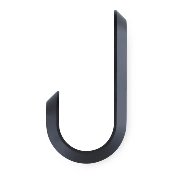 Normann Copenhagen Patère Curve mini - Set de 2 | Noir