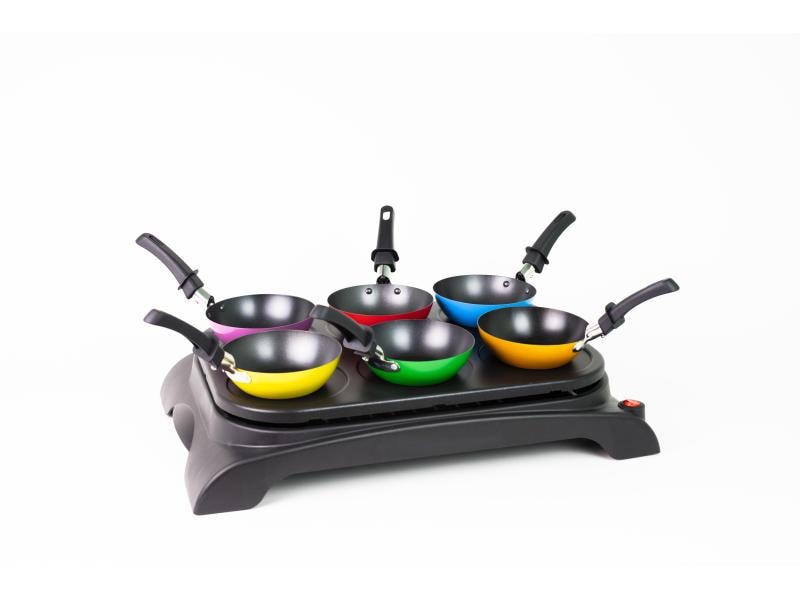 OHMEX Wok OHM-PRT-3444POT Party Set Partygrill OHM-PRT-3444POT