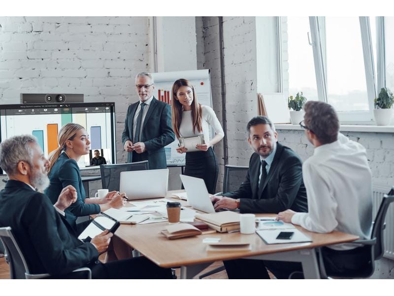 Yealink MeetingBar A30   CTP18 Touch Panel 4K 30 fps All-in-One Android Video Collaboration Bar für Medium Room
