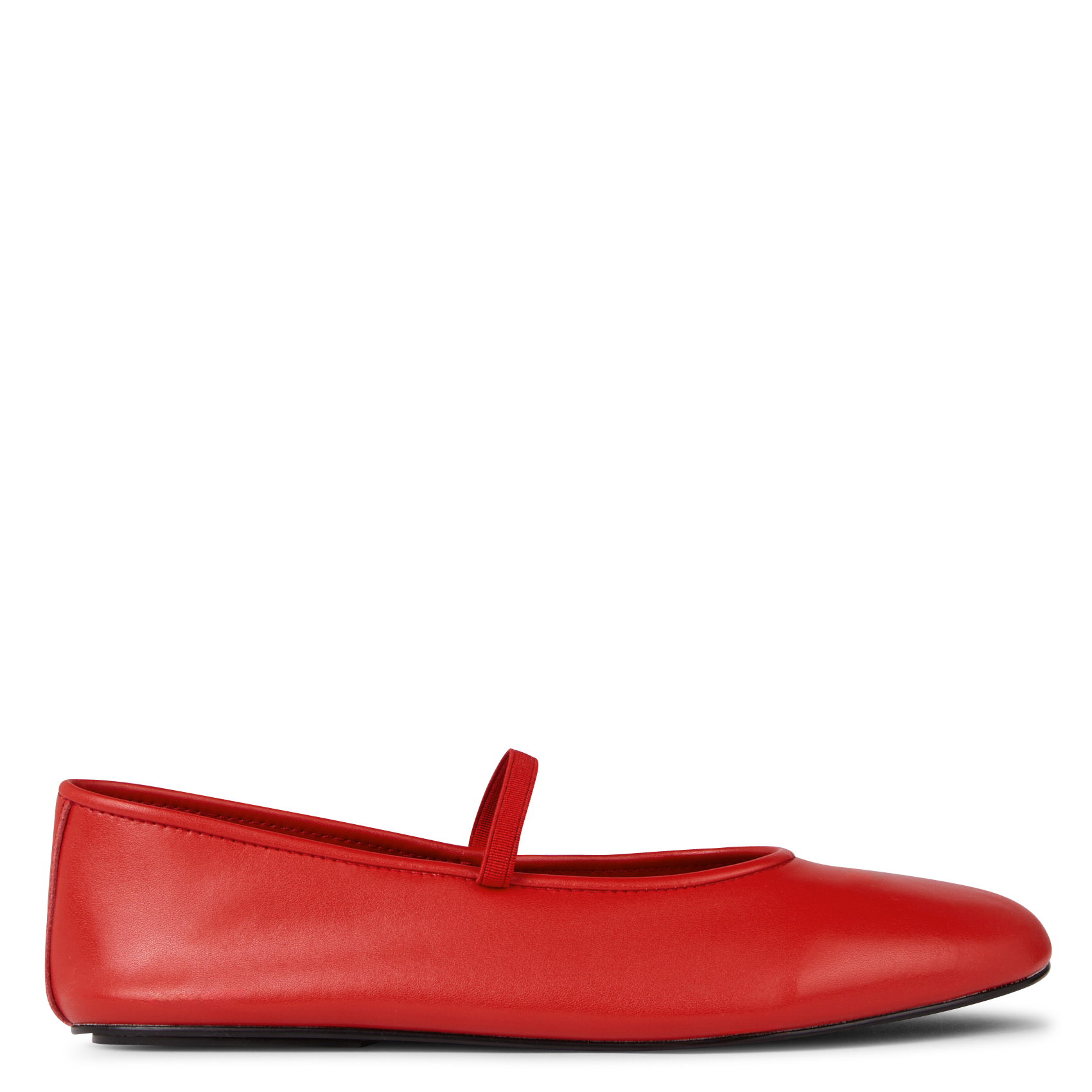 ORERA - Ballerines en cuir | Rouge