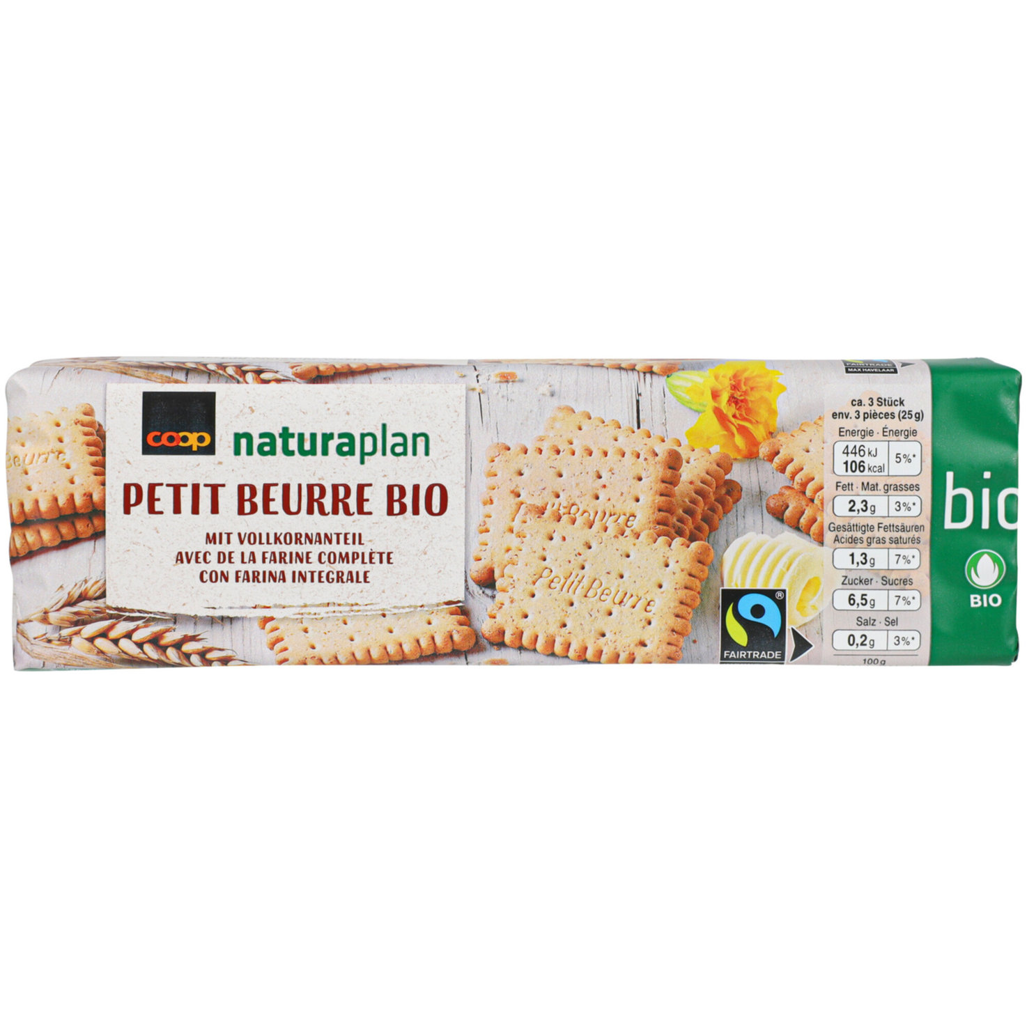 Naturaplan Bio Fairtrade Guezli Petite Beurre Vollkorn
