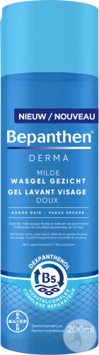 Bepanthen Derma Gel Lavant Visage Doux Flacon 200ml