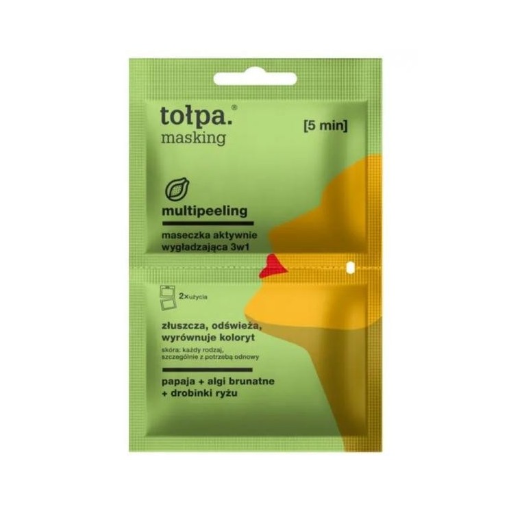 Tołpa Masking Actief gladmakend masker 3in1 2x5 ml