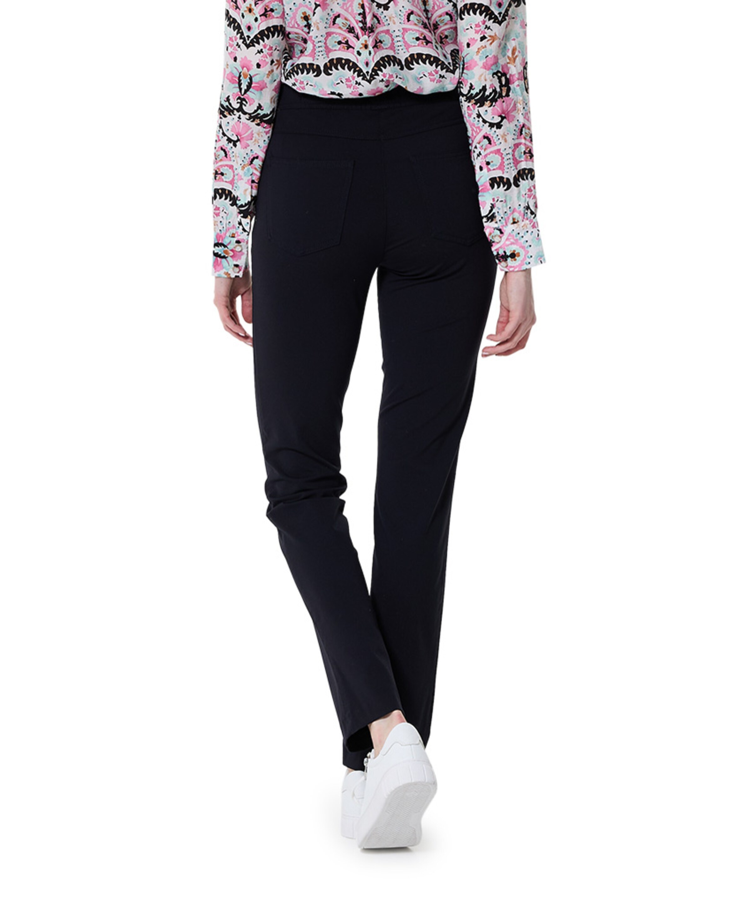 Relaxed by Toni Alice Zip dames broek blauw