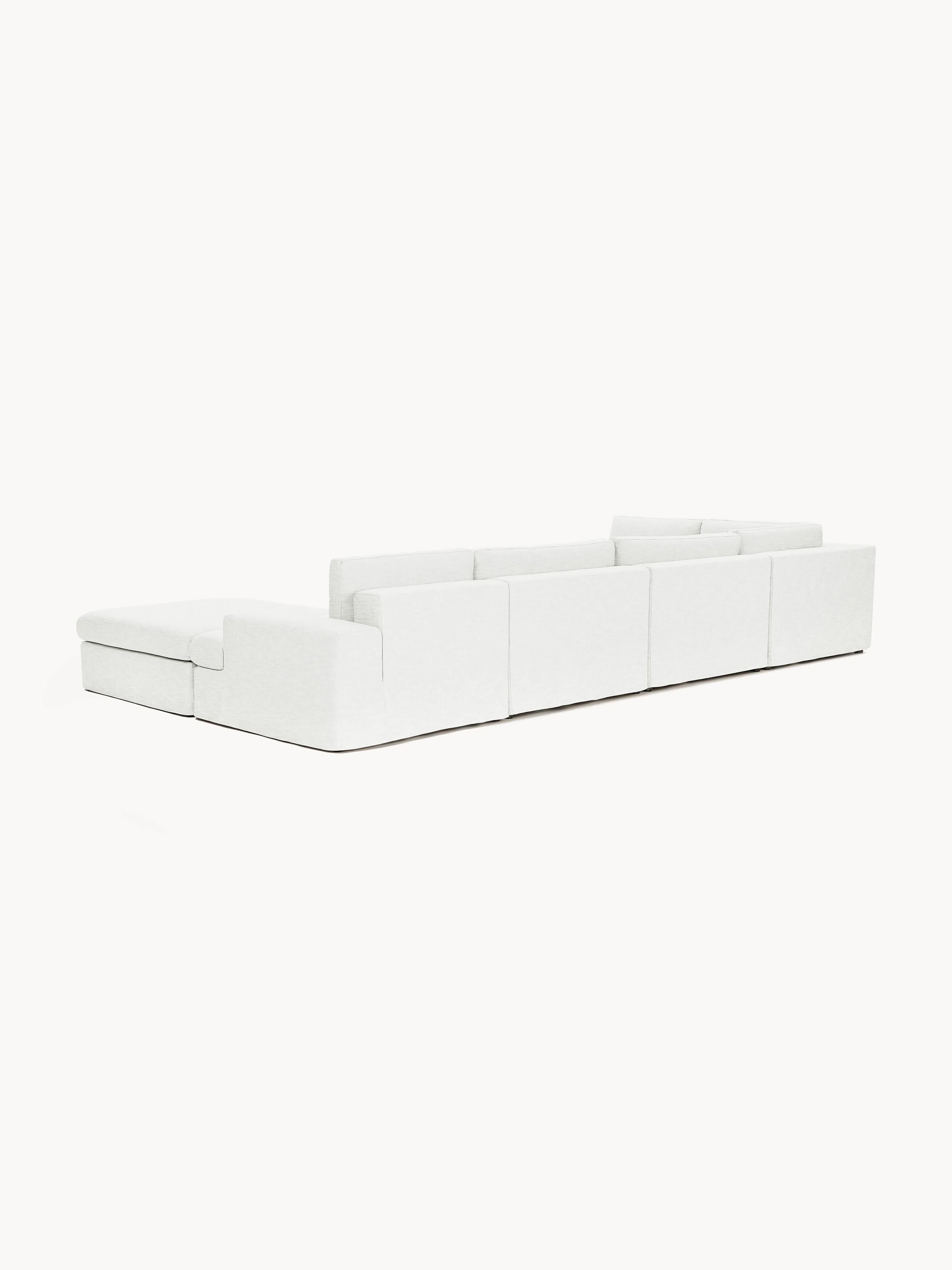 Modulaire U-bank Russell met afneembaar hoezen