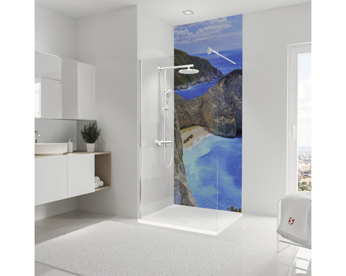 Doucheachterwand SCHULTE DecoDesign foto lagune strand 255 x 100 cm D190102523 698