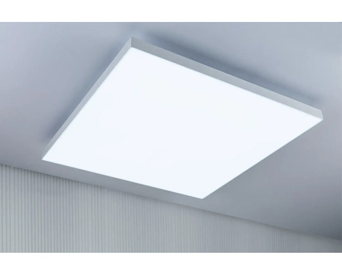 Frameloos dimbaar LED-paneel, 38,5W, 2820 lm, 2700-6500 K RGBW, 59,5 x 59,5 cm, wit, met afstandsbediening en nachtlampfunctie