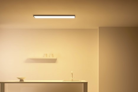 WiZ - Justerbar Hvid LED Panel - 120x30 - 36W - Sort