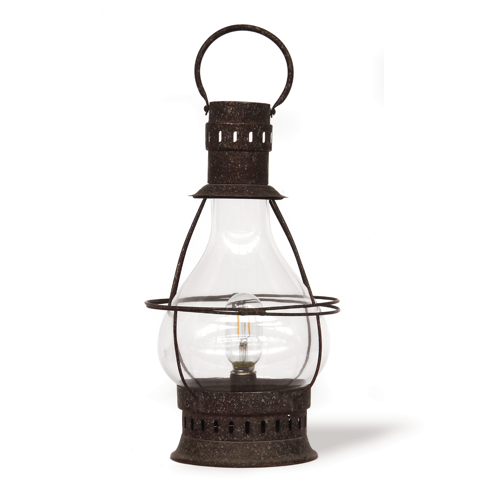 Leuchte 'Malu' batteriebetrieben, schwarz, grau, Ø 22,5 cm, H 40 cm von fischer's lagerhaus